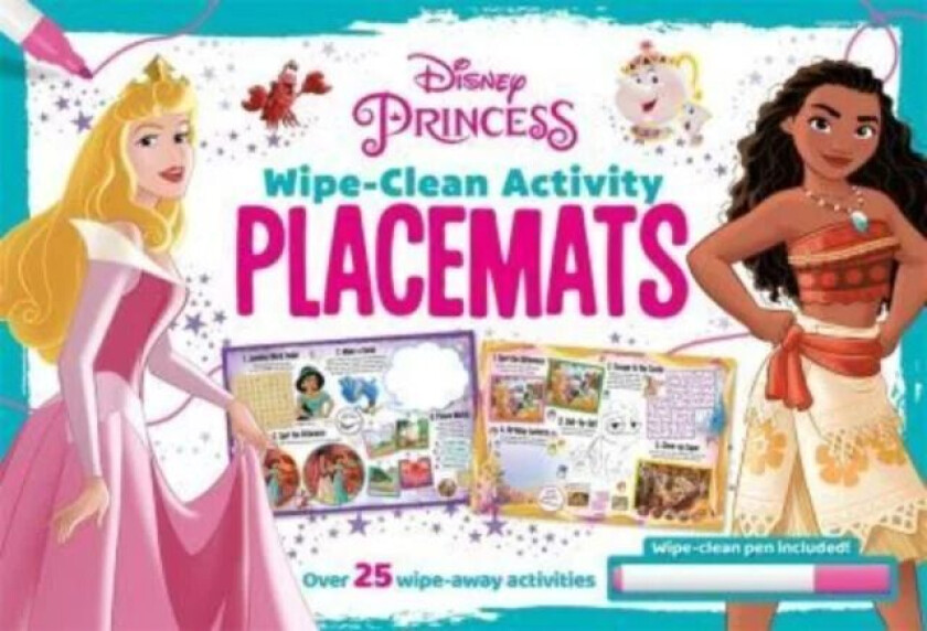 Disney Princess: Wipe-clean Activity Placemats av Walt Disney