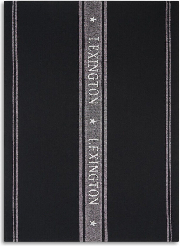 Icons Star kjøkkenhåndkle 50x70 cm Black-white