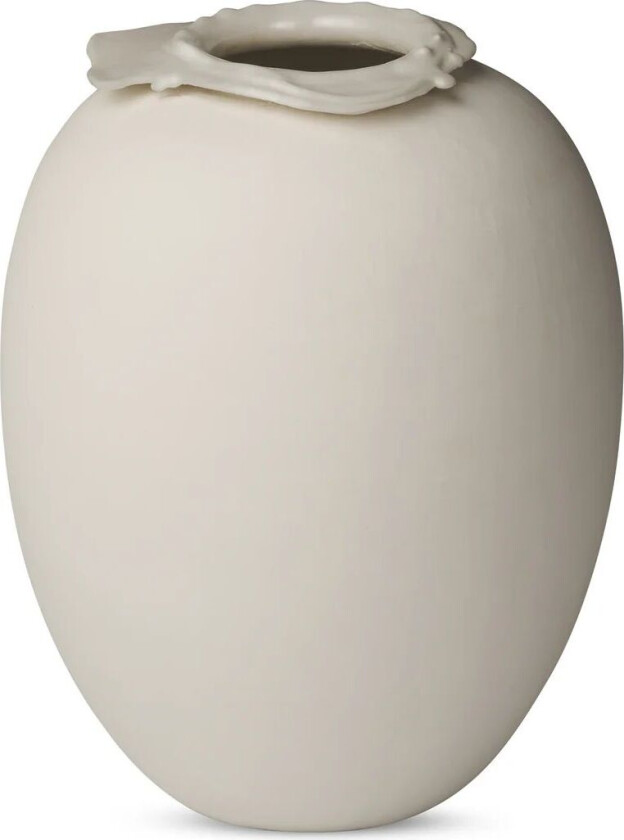Brim vase 28 cm Beige