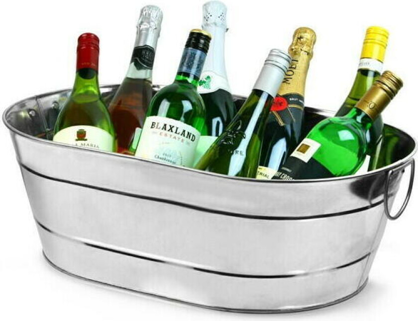 Galvanisert Stål Oval Party Tub