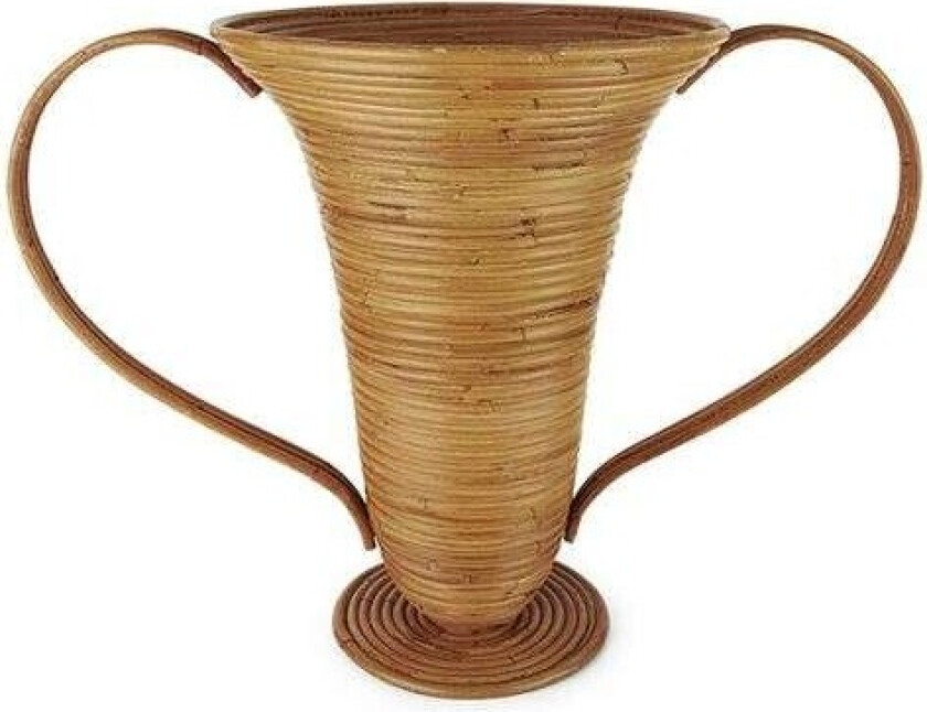 Amphora vase large Natural stained