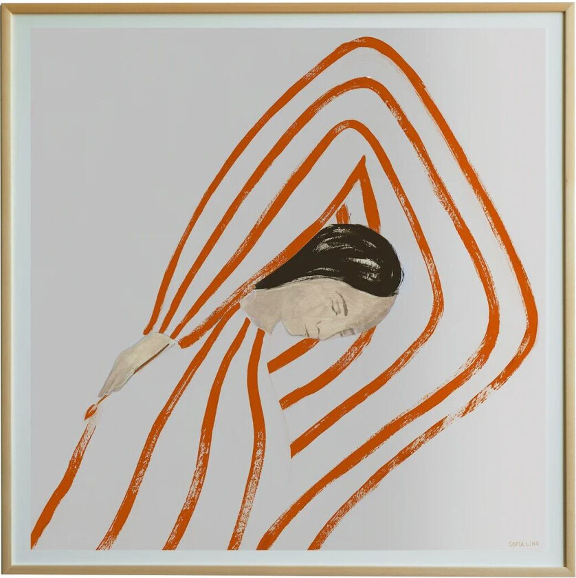 Own strokes plakat 70 x 70 cm