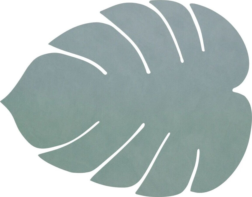 Lind DNA Monstera Leaf Nupo spisebrikke L Pastellgrønn