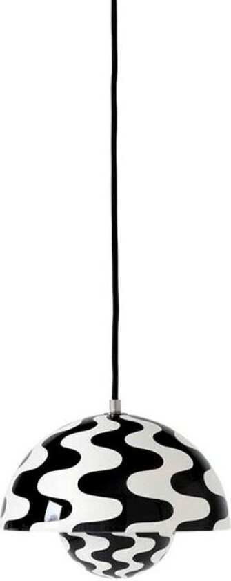 FlowerPot VP1 Black-white pattern