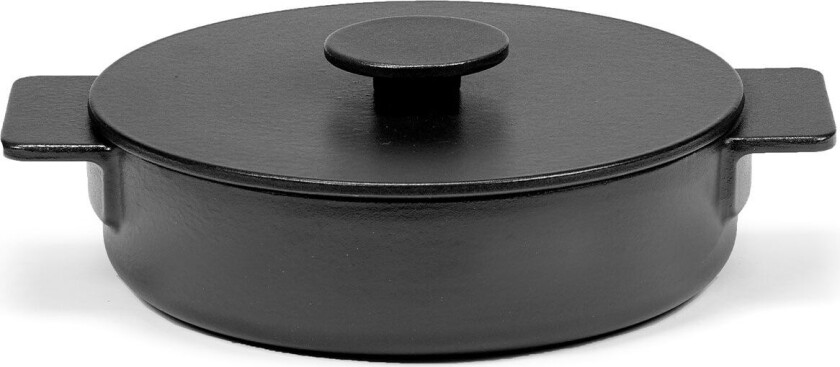 Surface Cast Iron Casserol 1,7 L Black