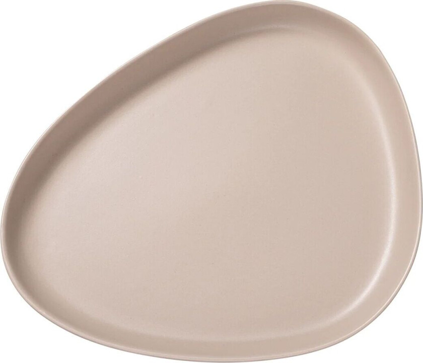 Lind DNA Curve Stoneware serveringsfat 30x35 cm Sand