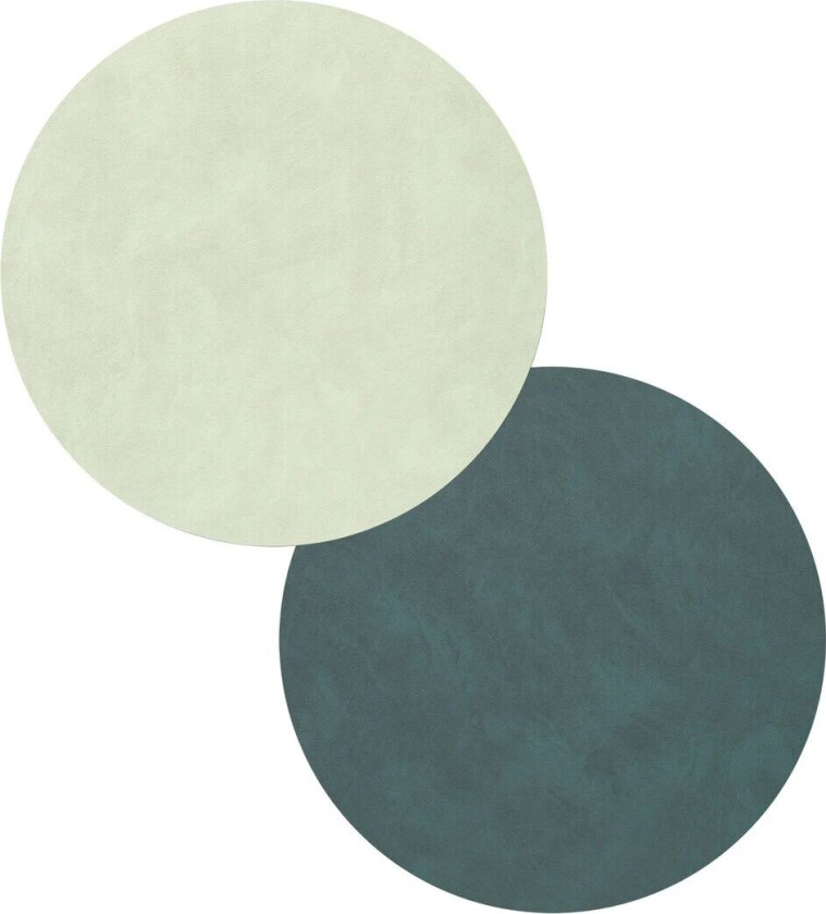Lind DNA Nupo glassunderlag circle vendbar 1 stk. Dark green-olive green