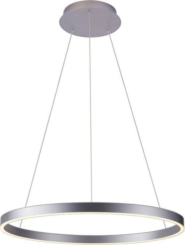 Answin LED-hengelampe 52,8 W sølv