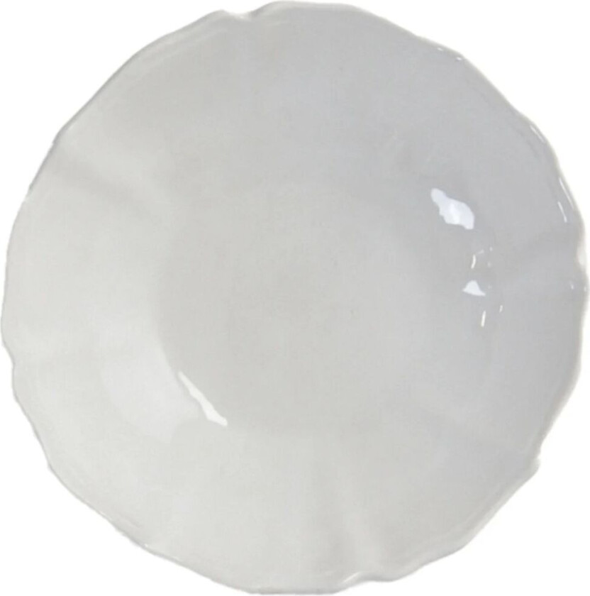 Judith suppe- & pastatallerken Ø 18 cm Hvit