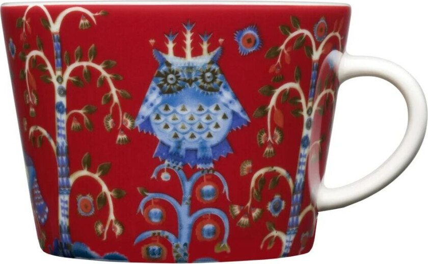 iittala Taika cappuccinokopp rød
