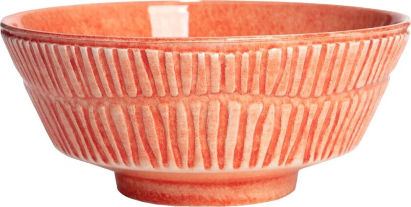 Stripes skål Ø15 cm Oransje