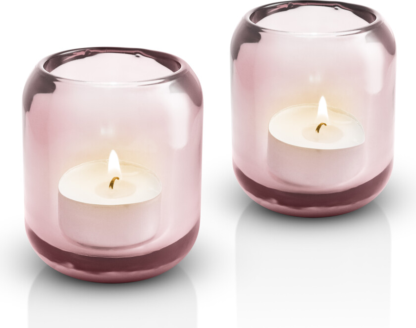 Acorn telysholder 2-pakning Rose