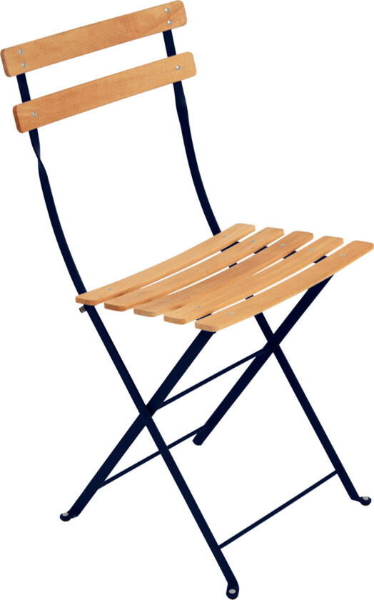 Bistro Stol Natural Deep Blue 92