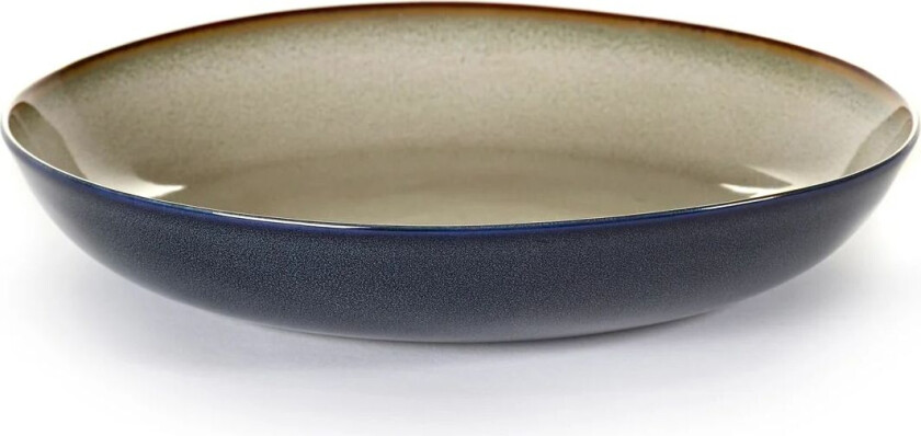 Terres de Rêves pastatallerken 23,5 cm Misty grey-dark blue