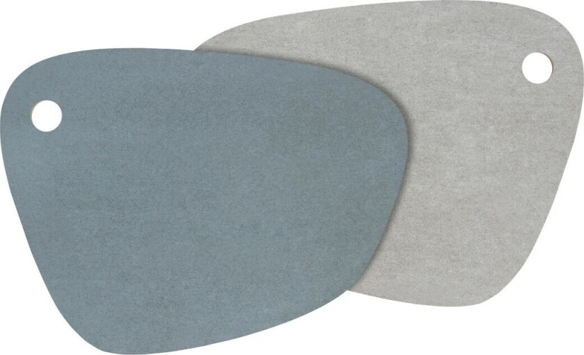 Twin spisebrikke vendbar Slate blue-light grey