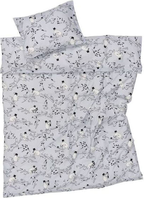 Mummitrollet sengesett 150 x 210 cm Mummipappa
