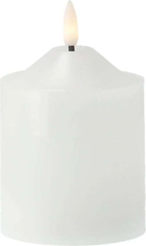 Bright kubbelys LED 12 cm Hvit