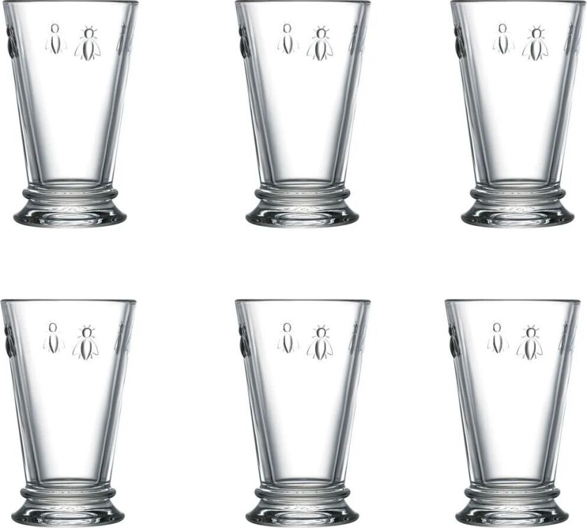 La Rochère Abeille longdrinkglass 31 cl 6-pakning Klar