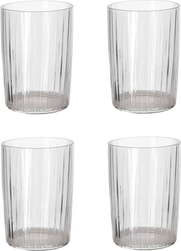 Kusintha vannglass 28 cl 4-pakning Clear