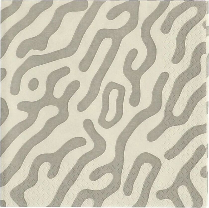 Trace servietter 33 x 33 cm 20-pakning taupe-sand