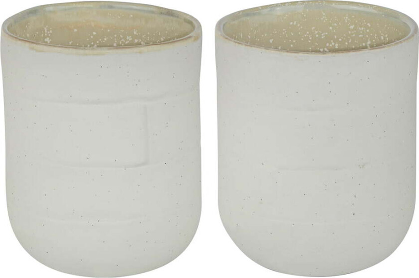 Sand Grain kopp 30 cl 2-pakning Straw