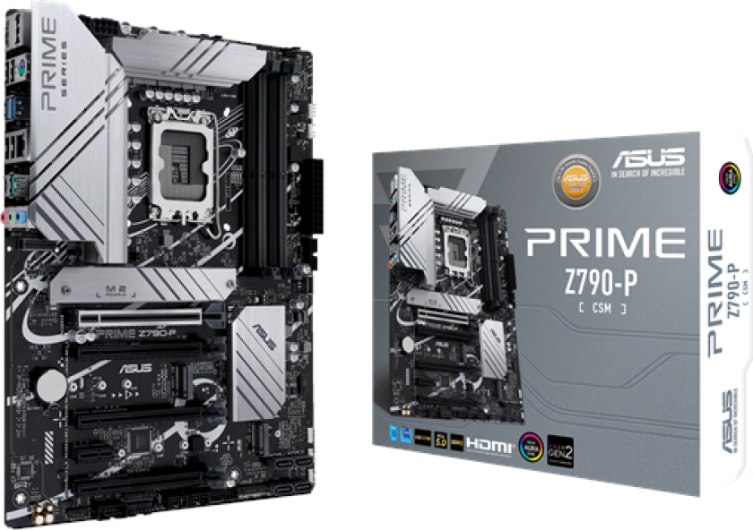 PRIME Z790-P-CSM Hovedkort - Intel Z790 - Intel LGA1700 socket - DDR5 RAM - ATX