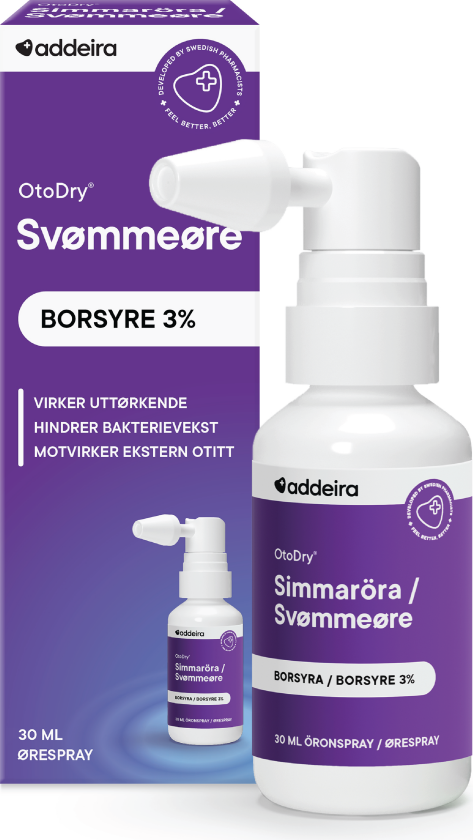 Svømmeøre Ørespray, 30 ml