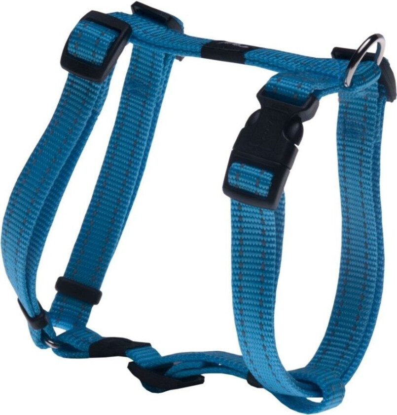 Rogz Harness H Fanbelt 20mm-3/4 turquoise