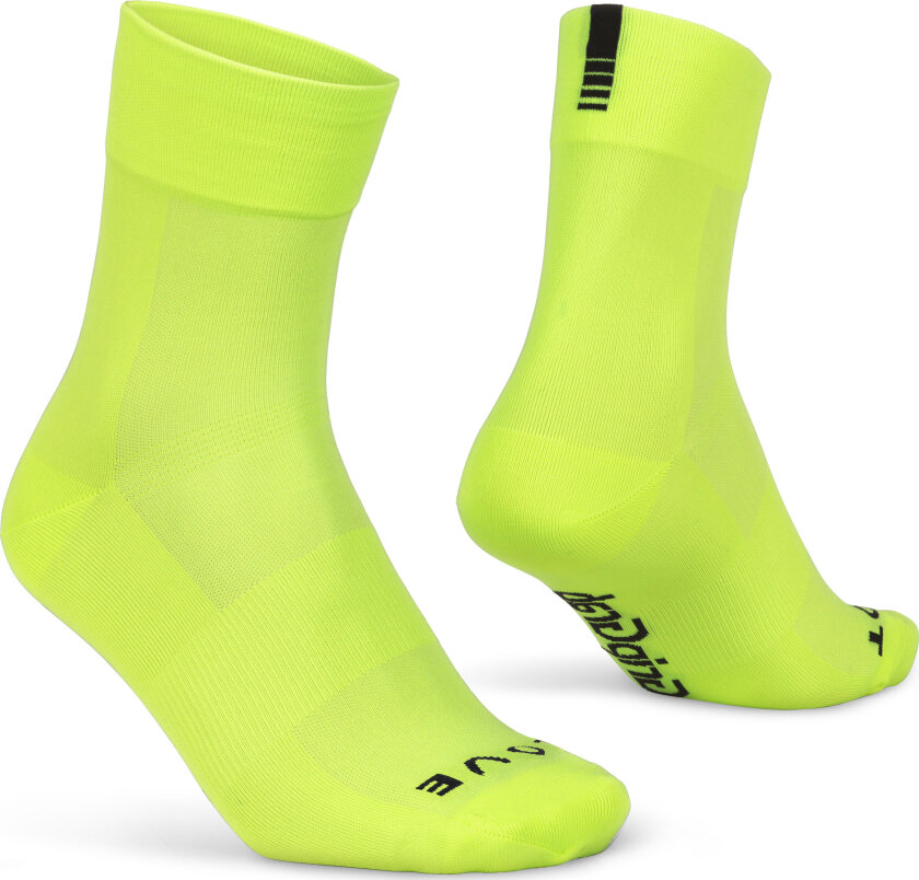 Gripgrab Lightweight SL Socks Yellow Hi-vis XS (35-38), Yellow Hi-vis