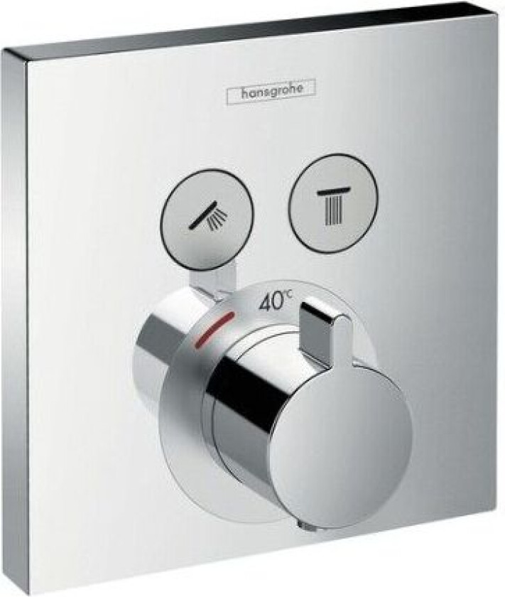 ShowerSelect dusjbatteri , krom