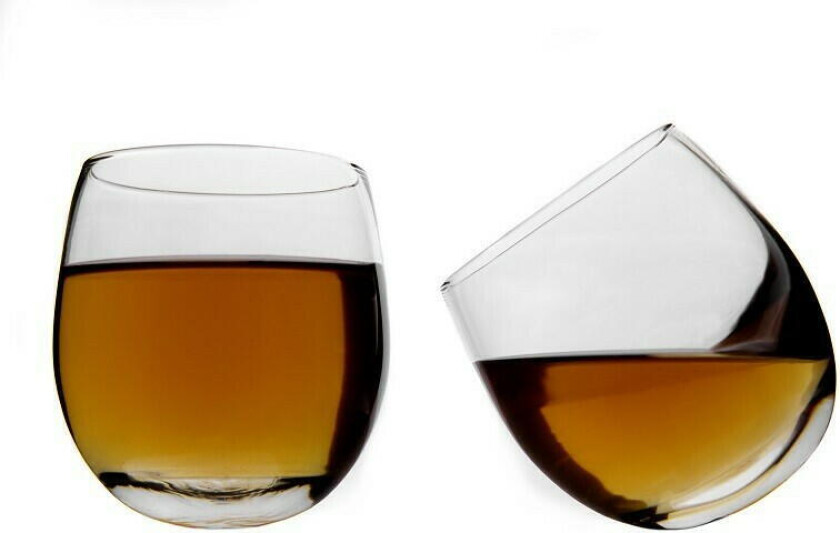 Whiskey Rocker Glass 2 Pk Vinology