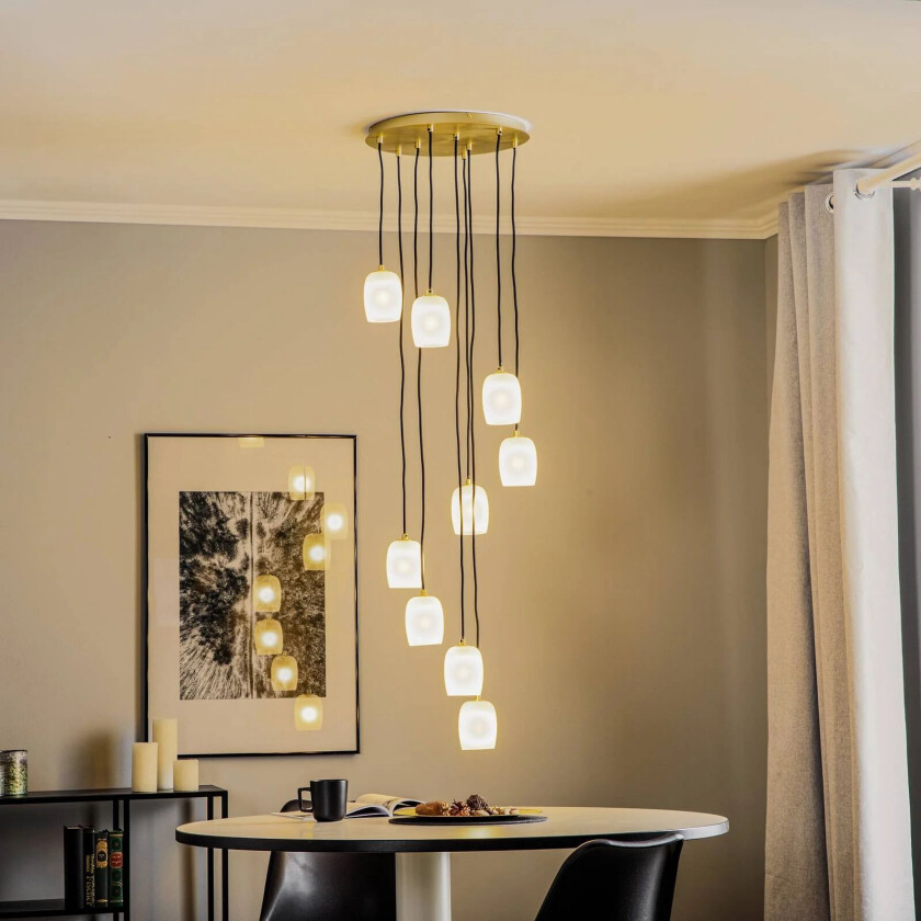 Taylan hengelampe 9 lyskilder rondell