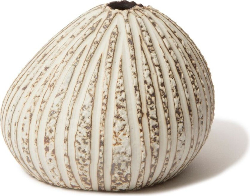 Asti vase small Stone stripe