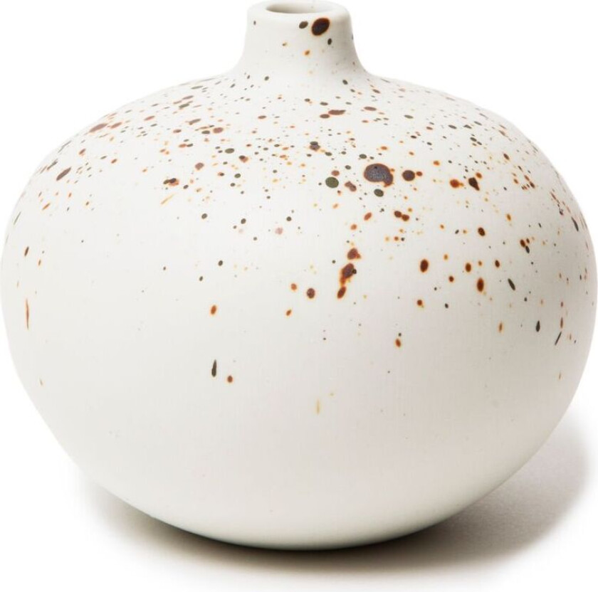 Bari vase Freckles melange matte, M