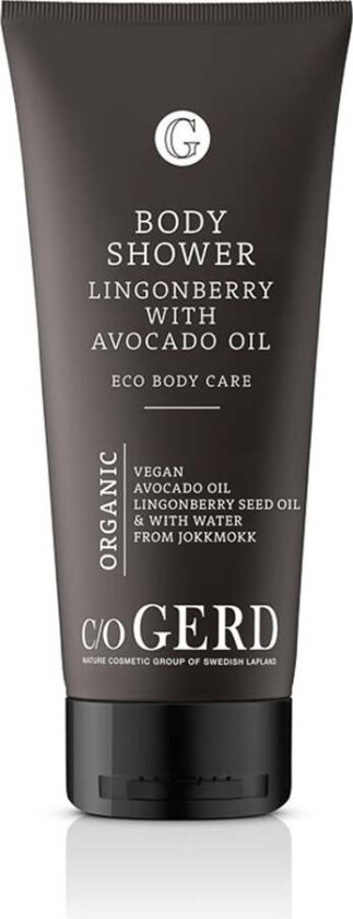 c/o GERD Body Shower Lingonberry, 200 ml c/o GERD Bad- & Dusjkrem