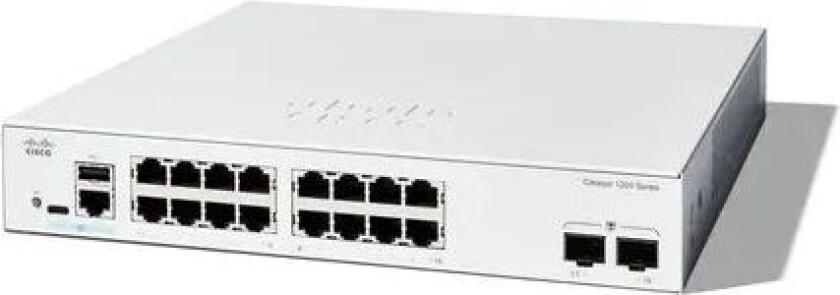 Catalyst C1200 Smart 16x1gbe 2x1gbe Sfp Switch