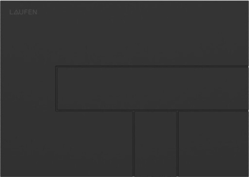Lis AW100 betjeningsplate, matt sort