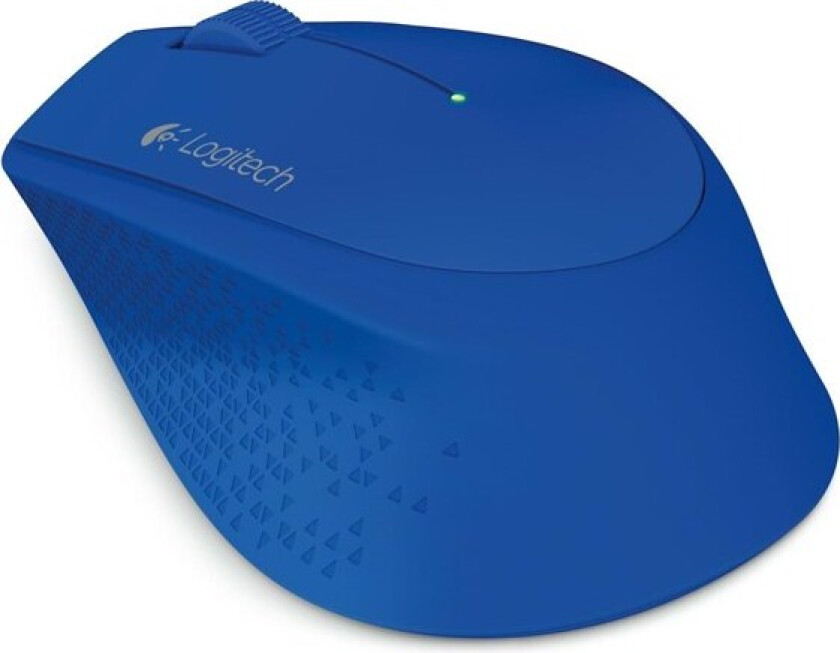 M280 Wireless Mouse - Blue - Mus - Optisk - 3 knapper - Blå