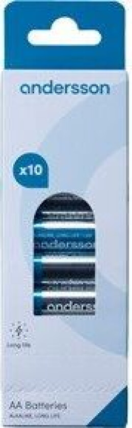 LR06 AA Long Life Alkaline 10pcs