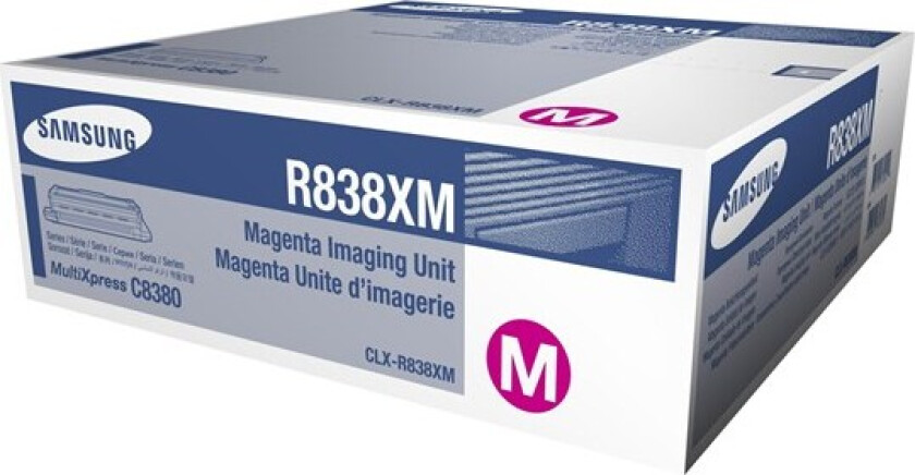 Samsung CLX-R838XM - Laser toner Rød