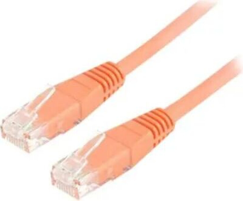 Nettverkskabel Lszh Rj-45 Rj-45 Cat 6 5m Oransje
