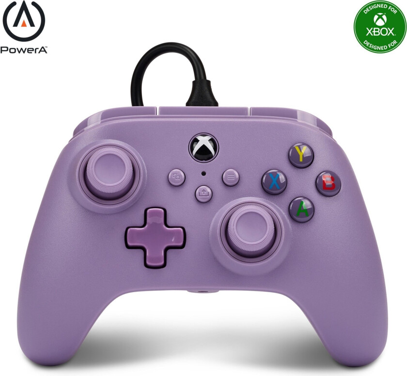 Nano Enhanced Wired Controller for Xbox Series X|S - Lilac - Microsoft Xbox Series S