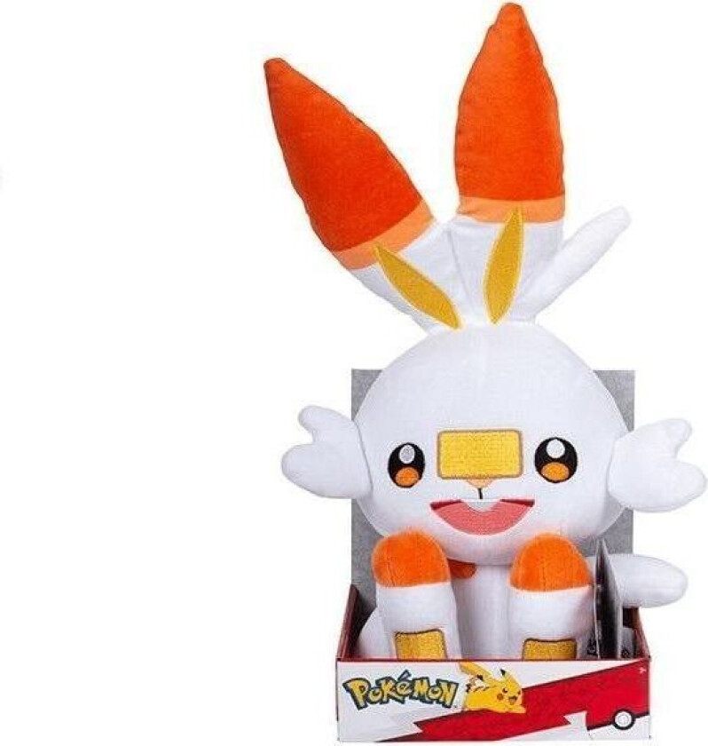 Pokemon Scorbunny Kosedyr 30cm