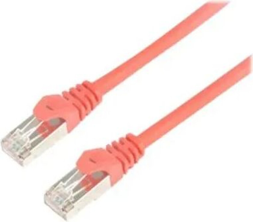 Nettverkskabel Lszh Rj-45 Rj-45 Cat 6 3m Rød
