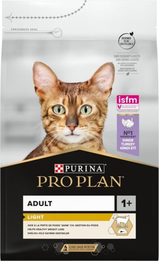 Purina Pro Plan Cat Adult Light Turkey (3 kg)