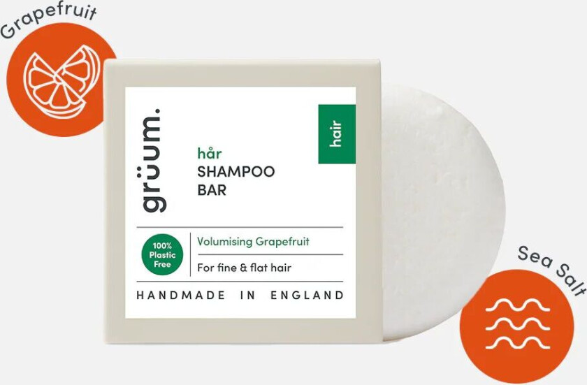 Gruum Grüum Hår Zero Plastic Shampoo Bar - Volumising