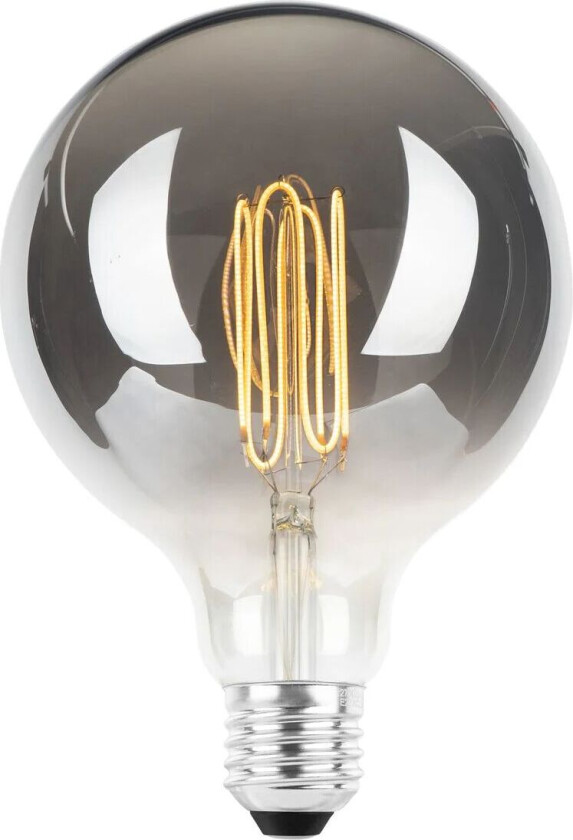 Ecolux E27 ultra tynn spiral filament 4W 2700K 125 mm dimbar - Smoke