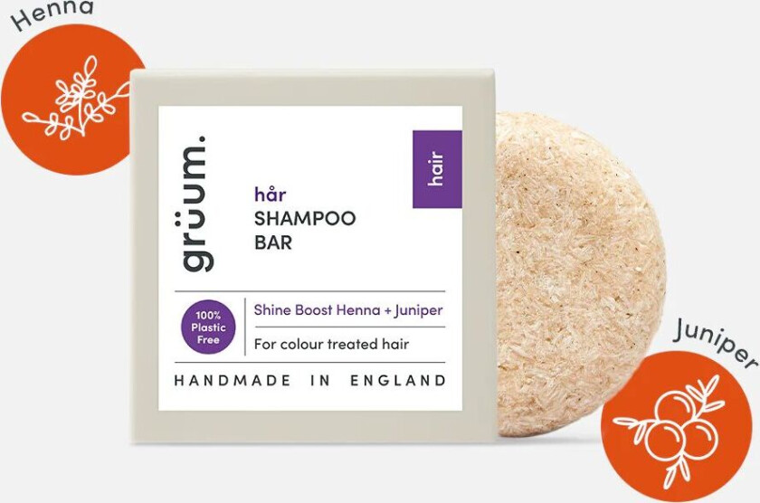Gruum Grüum Hår Zero Plastic Shampoo Bar - Shine Boost