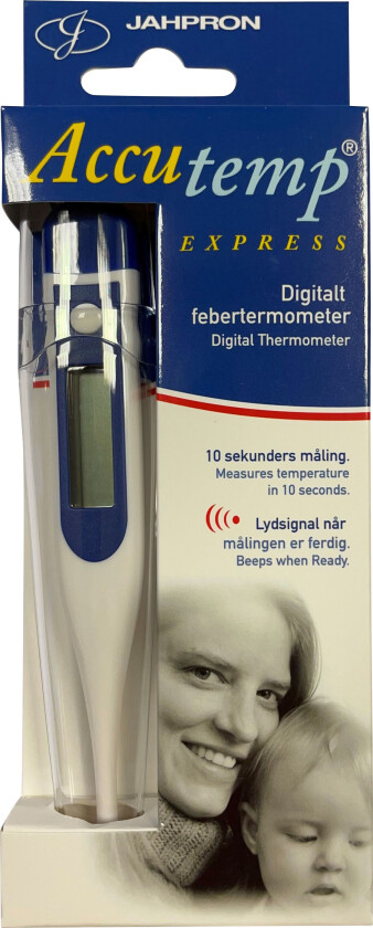 Digitalt febertermometer, 10 sek, 1 stk.