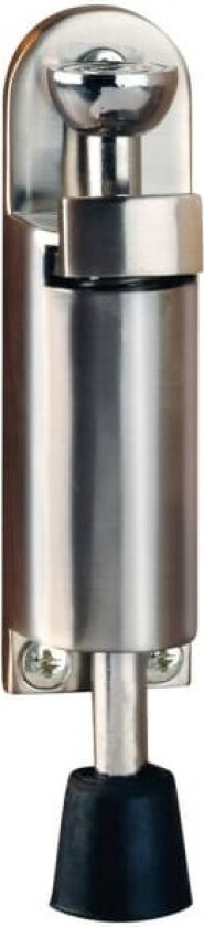 15741 Dørstopper Rustfrit stållook